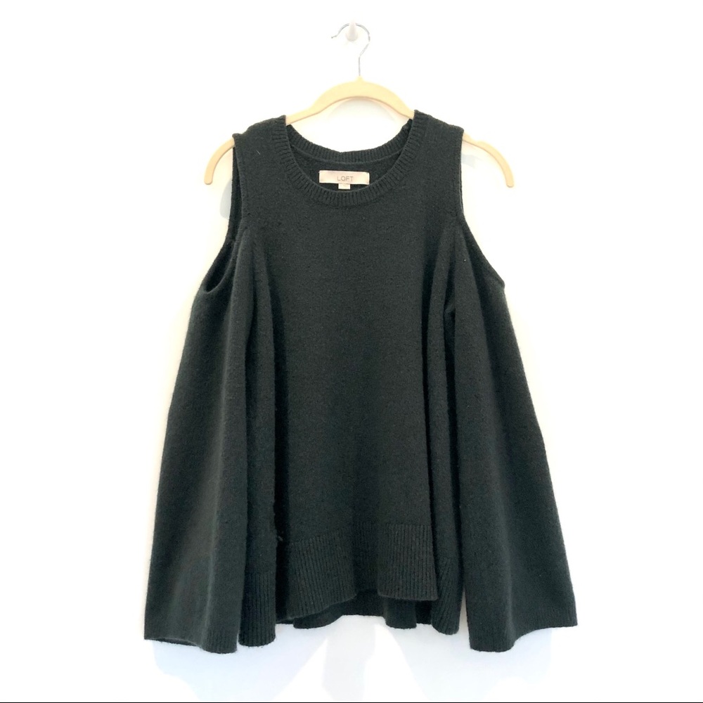 LOFT Cold Shoulder Sweater